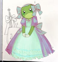 colored sketch