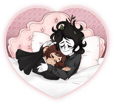 colored chibi commission